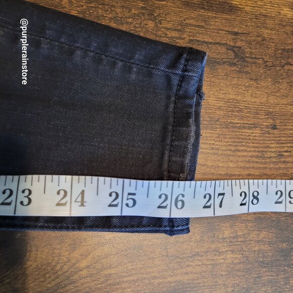 American Eagle Jeans 2 S Super Hi Rise Jegging Super Stretch X Black Wash Denim - Picture 10 of 12